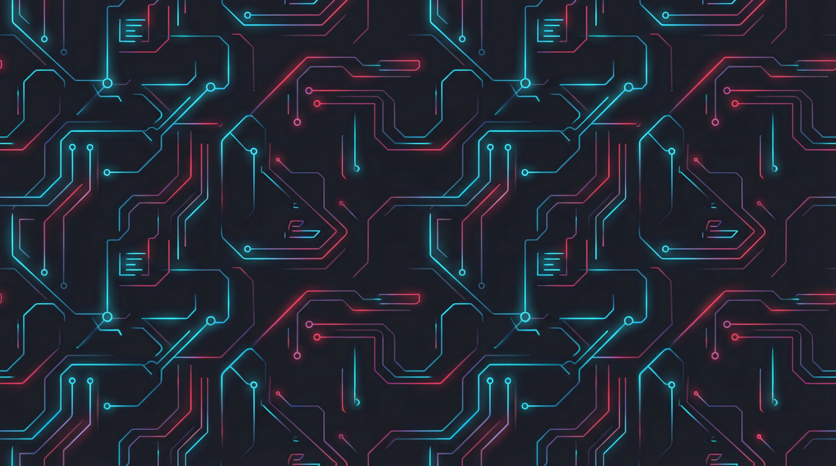 Abstract circuit pattern background